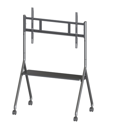 IBoard ขนาด 55-86 นิ้ว มีให้เลือก โทรศัพท์มือถือ TV Bracket ชั้นยืน TV Trolley Cart All-in-one Display กับล้อ