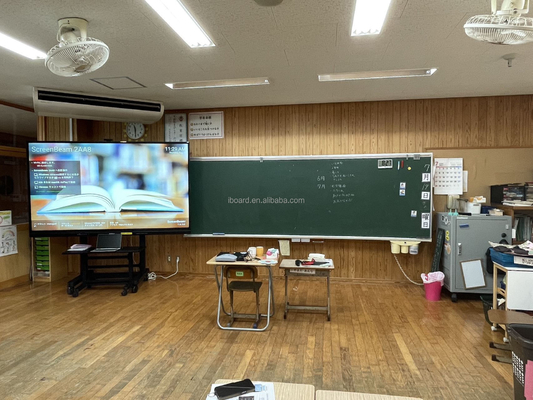 2025 IBoard FCC CE CB 65in Smart Interactive Whiteboard แอนดรอยด์ 13 สําหรับการใช้ในห้องเรียน