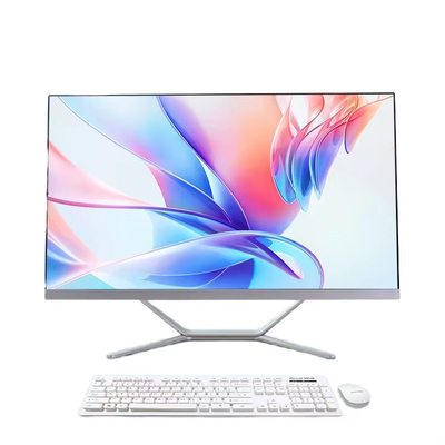 โรงงาน OEM 21.5' 23.8' 27 นิ้ว โทรท็อปจอ พร้อมด้วยเว็บแคม All-in-one Android และ Win ระบบด้วย Capacitive Touch