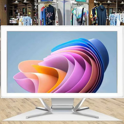 โรงงาน OEM 21.5' 23.8' 27 นิ้ว โทรท็อปจอ พร้อมด้วยเว็บแคม All-in-one Android และ Win ระบบด้วย Capacitive Touch