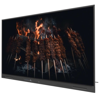 LCD Smart Board 65 75 86 นิ้ว ออนไลน์ปรับปรุง 4K Touchscreen Display With Teaching Tools ซอฟต์แวร์สําหรับ Zoom ทีมงานการประชุมการใช้ในการสอน