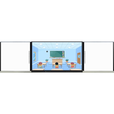 เครื่องบันทึก บอร์ดไวท์บอร์ดสมาร์ท 75 86 98 นิ้ว พร้อมระบบ Android Windows OPS ระบบ PC กล้อง Mic เครื่องสแกนเอกสาร เป็นตัวเลือกสําหรับการเรียนการสอนในห้องเรียนมหาวิทยาลัย