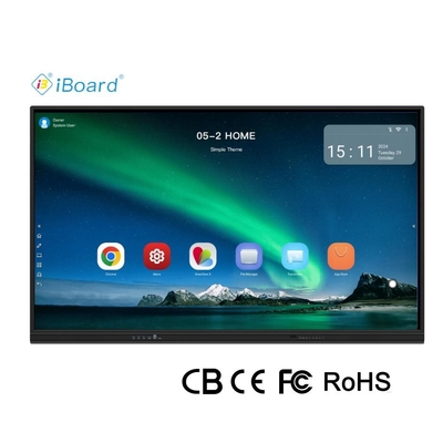 CIboard 65 นิ้ว มอนิเตอร์ทีวีสมาร์ท บล็อคบอร์ด อินเตอร์เอกทีฟ แพลท แพนล์ ทัชสกรีน พร้อมเครื่องคอมพิวเตอร์ประชุมทั้งหมดในเครื่องเดียว