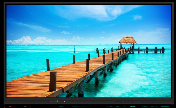 มอนิเตอร์สัมผัสด้วยเทคโนโลยีสัมผัสอินฟราเรด และความละเอียด Ultra HD 4K 3840*2160