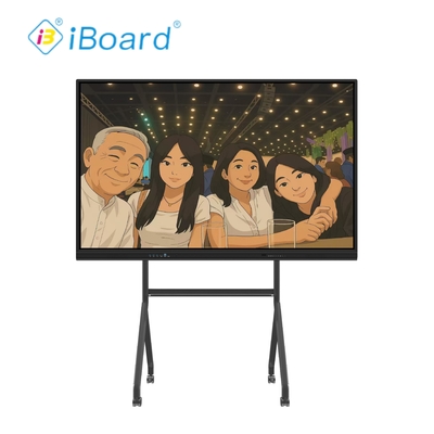 55 65 75 86 98 นิ้ว 4K LCD อินเตอร์เอคทีฟ บอร์ดไวท์บอร์ด ทัชพานิล สมาชิกสกรีน ห้องเรียน บอร์ดอิเล็กทรอนิกส์ ดิจิตอล บอร์ดสมาชิกสําหรับการสอน