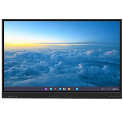 75 นิ้ว IBoard Ultra HD 4K ความละเอียด อินเตอร์เอคทีฟ แพลทพานิล ดิจิทัล อินเตอร์เอคทีฟไวท์บอร์ด พร้อมจอสัมผัสหลายแบบ ป้องกันแสงสว่าง และจอทนทาน สําหรับการประชุมห้องเรียน เรียนรู้