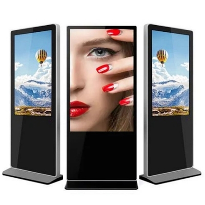 จอสัมผัสแบบ Capacitive จอแสดงผลเชิงพาณิชย์ ตู้ Kiosk ป้ายดิจิทัลแบบโต้ตอบ สำหรับการแสดงผลทางธุรกิจ