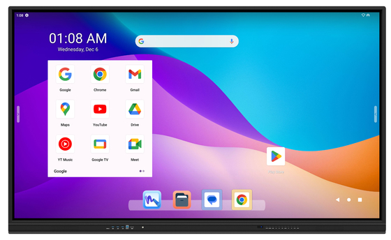 IR Interactive Touch Panel for Smart Classroom with LED Touch Monitor and Touch Interactive Display แผนที่สัมผัสแบบสมาชิกสําหรับห้องเรียนที่สมาร์ท พร้อมจอสัมผัสแบบสมาชิกด้วย LED