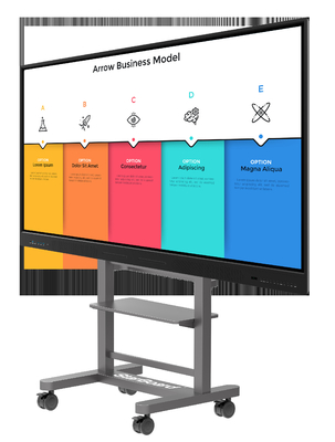 55/65/75/86/100/110 นิ้ว 4K Multi Touch Screen Smart LCD Display Electronic Digital Interactive Smart White Board สําหรับห้องประชุมชั้นเรียน