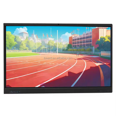 IBoard 55 นิ้ว 4K ไวท์บอร์ดอินเตอร์เอ็กซ์ซีดี สมาชิกบอร์ด Android Window All In One Touch Screen สําหรับการเรียนการสอน