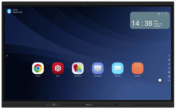 ปานล์สมาชิกอินเตอร์เอกติฟิกขนาด 86 นิ้ว จาก Google EDLA ที่ได้รับการรับรอง Android 13 พร้อมระบบ Enjoy System OPS สล็อต