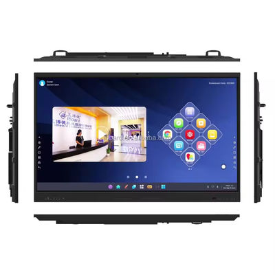IBoard 4K 75 นิ้ว Smart Whiteboard LCD จอสัมผัสปฏิสัมพันธ์ สําหรับการเรียนการสอนและการประชุม