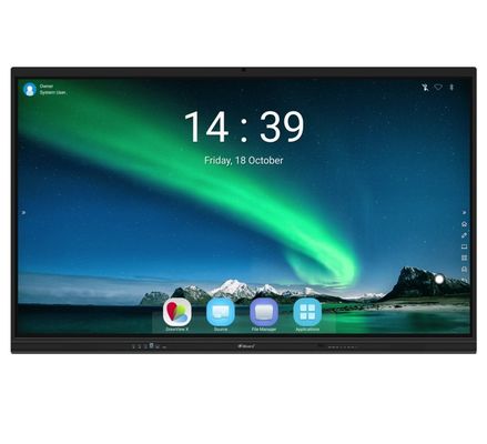 65 นิ้ว Interactive Flat Panel 75 86 98 นิ้ว 4K Multi Touch screens