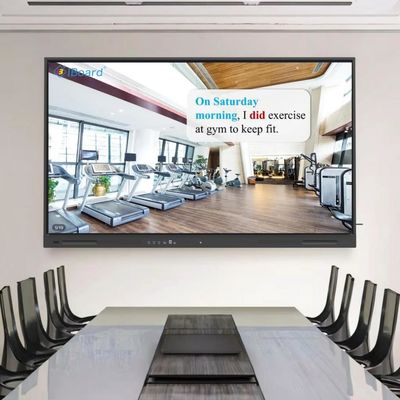 65 นิ้ว 4K UHD อินเตอร์เอกทีวีปานีลาร์ดสมาชิก พร้อมอุปกรณ์ระบบ Android ใหม่ สําหรับการประชุมในห้องเรียน