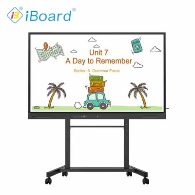 ผลิตภัณฑ์การออกแบบใหม่ 4k 65 Inch Touch Screen โปรแกรมหลายภาษา Lcd Smart Board Android บอร์ดปฏิสัมพันธ์สําหรับช่องทาง พาร์ทเนอร์