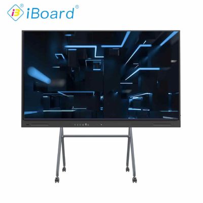 75 นิ้ว IBoard Ultra HD 4K ความละเอียด อินเตอร์เอคทีฟ แพลทพานิล ดิจิทัล อินเตอร์เอคทีฟไวท์บอร์ด พร้อมจอสัมผัสหลายแบบ ป้องกันแสงสว่าง และจอทนทาน สําหรับการประชุมห้องเรียน เรียนรู้
