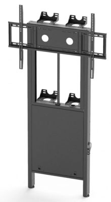 ผนังอิเล็กทรอนิกส์ มือถือ TV Stand สถานะสินค้า Lifting ขนาด 65 ถึง 86 นิ้ว สําหรับจอไวท์บอร์ด