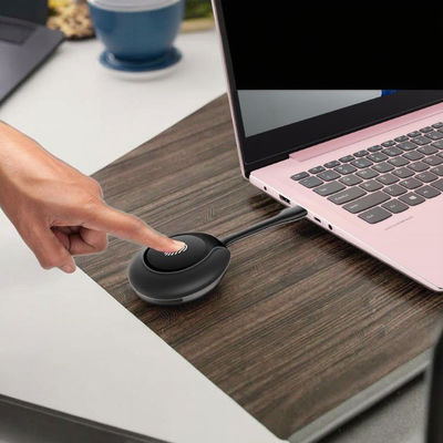 กระจก Transcreen PAPA Screen Sharing Clicker กระดานไวท์บอร์ดแบบโต้ตอบ การทำงานร่วมกัน การแชร์หน้าจอแบบไร้สาย Clicker HDMI ไร้สาย เชื่อมต่อการฉายภาพ