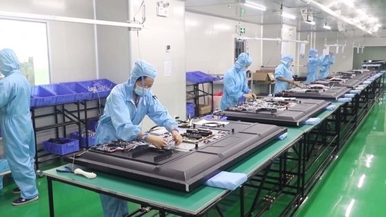 กระดานอัจฉริยะแบบโต้ตอบหน้าจอสัมผัส IBoard ขนาด 55/65/75/85/98/100/110 นิ้ว สำหรับห้องประชุม ห้องเรียนการศึกษา