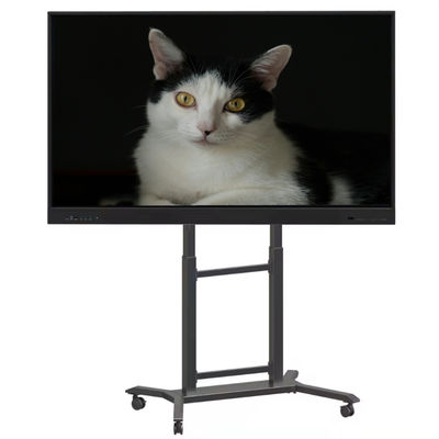 กระดานไวท์บอร์ดอัจฉริยะแบบโต้ตอบดิจิทัลอิเล็กทรอนิกส์พร้อมจอ LCD อัจฉริยะแบบมัลติทัชสำหรับห้องประชุมและห้องเรียน
