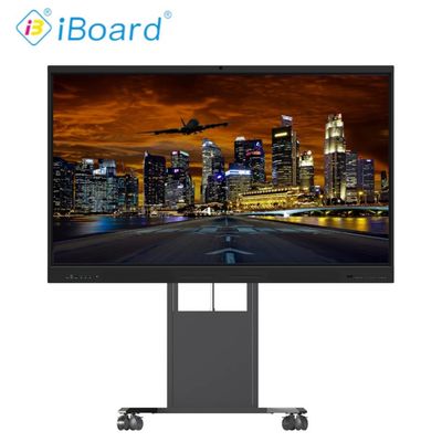 Iboard สินค้าใหม่ หน้าจอสมาร์ท 98 นิ้ว 4K หน้าจอแผ่นสื่อสัมพันธ์ หน้าจอสัมผัสขนาดใหญ่ สําหรับห้องประชุม