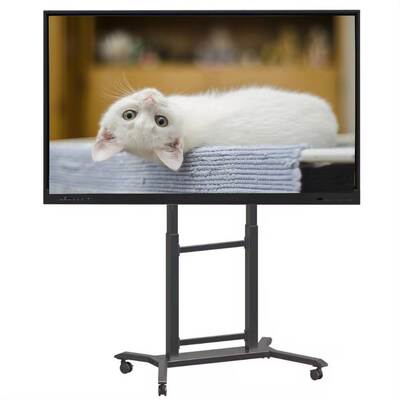 2026 รายการใหม่ 4K UHD ความละเอียด Android 13/14 OS 50 จุดสัมผัส บอร์ดไวท์บอร์ดอินเตอร์เอคทีฟ บอร์ดสมาร์ทสําหรับการสอนและการประชุม