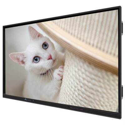 2026 รายการใหม่ 4K UHD ความละเอียด Android 13/14 OS 50 จุดสัมผัส บอร์ดไวท์บอร์ดอินเตอร์เอคทีฟ บอร์ดสมาร์ทสําหรับการสอนและการประชุม