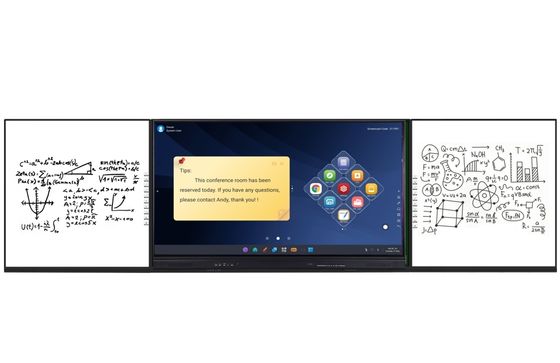 กระดานไวท์บอร์ดแบบโต้ตอบดิจิทัลขนาด 98 นิ้วแบบ All-in-one พร้อมกระดานอัจฉริยะสำหรับโรงเรียน