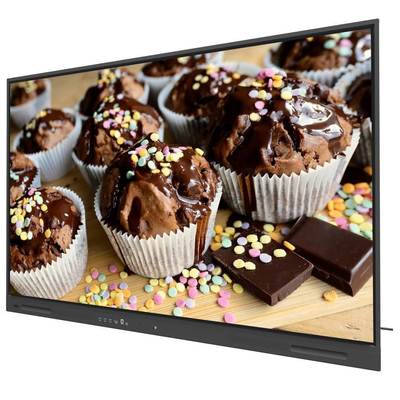 IR Interactive Whiteboard 75 86 Inch Android 14 8+128G แรมและโรม พร้อม Wifi BT Ai Features โปรแกรม Whiteboard สําหรับการเรียนการสอนห้องเรียน ห้องประชุม