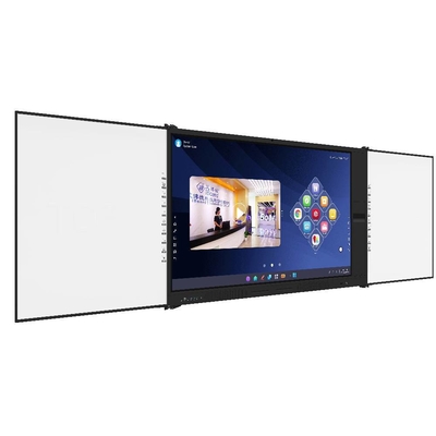 75 '' หน้าจอสัมผัสแบบโต้ตอบแผงไฟ LED อัจฉริยะ 350cd / m2 2.5ms School Education