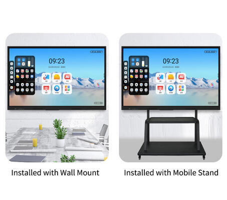 75 นิ้ว iBoard กระดานไวท์บอร์ดแบบโต้ตอบ จอแบนอัจฉริยะ ได้รับการรับรอง EDLA