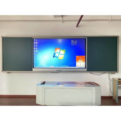 75 '' หน้าจอสัมผัสแบบโต้ตอบแผงไฟ LED อัจฉริยะ 350cd / m2 2.5ms School Education