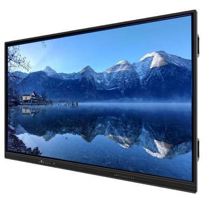 กระดานอัจฉริยะแบบสัมผัสหน้าจอ 75 นิ้วสำหรับโรงเรียน คุณภาพสูงจากผู้ผลิตดั้งเดิม 4K Android DLED Interactive Panel OEM/ODM กระดานอินเทอร์แอคทีฟสำหรับการเรียนการสอนในโรงเรียน