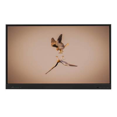 กระดานอัจฉริยะ LCD ขนาด 86 นิ้ว Android 14 ได้รับการรับรองจาก Google กระดานไวท์บอร์ดแบบโต้ตอบพร้อม Multi-Touch และ PC Windows เสริม