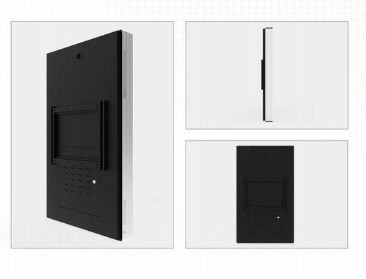 คิโอสก์จอสัมผัสอินฟราเรดติดผนังขนาด 65 นิ้ว พร้อมความละเอียด 4K และเครื่องเสียงในตัว