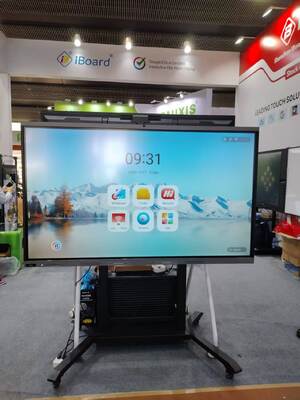 ไวท์บอร์ดแบบโต้ตอบ iBoard จอแบนแบบโต้ตอบที่ได้รับการรับรอง Android 16 EDLA