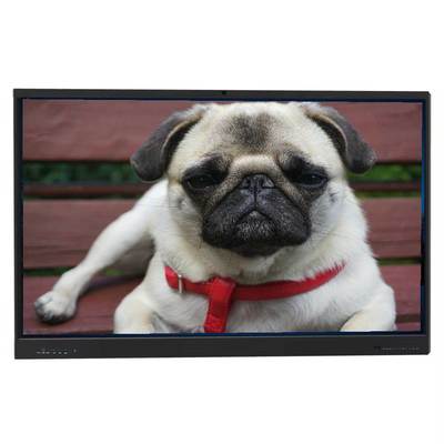 ราคาโรงงาน คุณภาพสูง 4k 65 75 85 96 110 นิ้ว หน้าจอสัมผัส ซอฟต์แวร์หลายภาษา กระดานอัจฉริยะ LCD แบบโต้ตอบ Android สำหรับการสอนและธุรกิจ