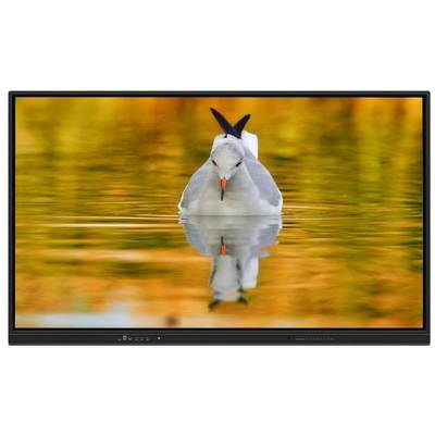 กระดานสีขาว LED อินเตอร์เอ็กทีฟ พร้อม Android 14 Ultra Fine Infrared Touch และไมค์กล้องตัวเลือกสําหรับโรงเรียนและการประชุม