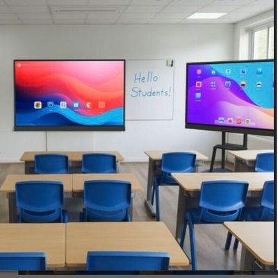 86 นิ้ว iBoard Interactive Whiteboard Google EDLA ได้รับการรับรองสําหรับห้องเรียนและงานประชุม