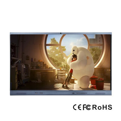 โหมดการเขียนด้วยนิ้วมือหรือวัตถุทึบแสงใดๆ จอภาพแบบโต้ตอบพร้อม RAM 4GB หรือ 8GB ช่วยให้การตอบสนองต่อการสัมผัสและการทำงานราบรื่น สำหรับกระดานไวท์บอร์ดแบบโต้ตอบเพื่อการเรียนการสอนในโรงเรียน