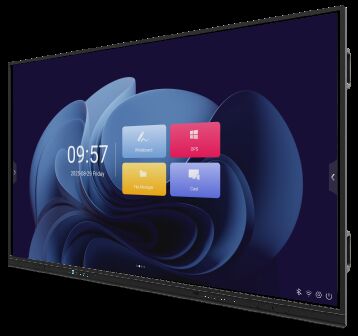 มอนิเตอร์จอสัมผัสอินทรีย์อินฟราเรดอินเตอร์เอคทีฟ บอร์ดขาว ด้วย USB Data Port ความแข็ง 7h