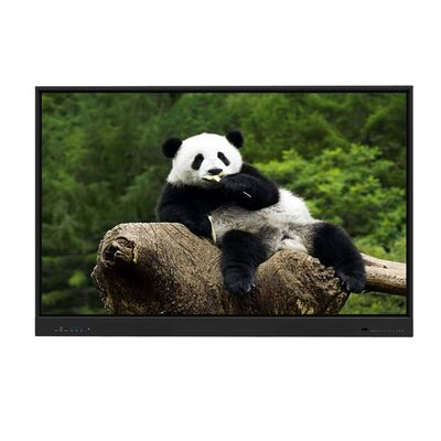 ปานล์อินเตอร์เอคทีฟ แฟลต 75 นิ้ว 4K UHD พร้อม 20 จุด Multi-Touch สําหรับห้องเรียนและสถานที่ทํางาน