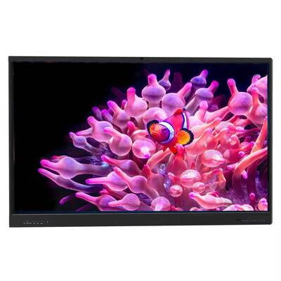 กระดานอัจฉริยะแบบแบนอินเทอร์แอคทีฟพร้อมหน้าจอสัมผัส 40 จุด ความละเอียด 4K ขนาด 75 นิ้ว สำหรับใช้ในห้องเรียน