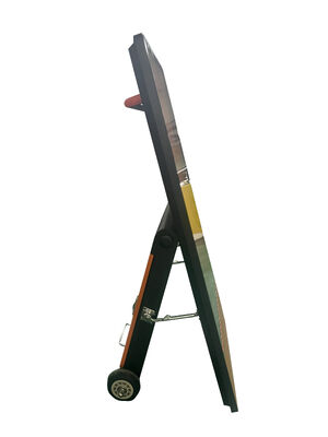 เครื่องเล่นโฆษณา LCD ขนาด 43 นิ้ว ที่ใช้แบตเตอรี่พกพา