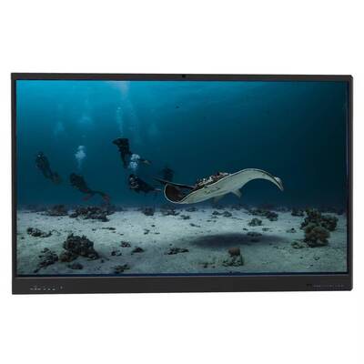 กระดานอัจฉริยะ IBoard ขนาด 55-98 นิ้ว กระดานอัจฉริยะเพื่อการสอน พร้อมจอแสดงผล 4K HD ระบบคู่ Windows และ Android กระจกนิรภัยป้องกันแสงสะท้อน