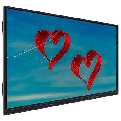 แผงอินเทอร์แอคทีฟแบบแบน IBoard Factory Android 9.0 พร้อมอายุการใช้งาน 50,000 ชั่วโมง และจุดสัมผัส 40 จุดเพื่อการสอนที่ดียิ่งขึ้น