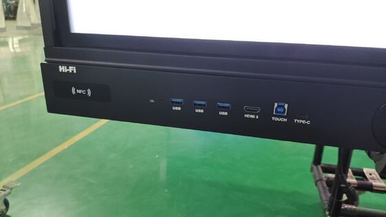 iBoard บอร์ดอินเตอร์เอกทีฟ์ พร้อมพอร์ตข้อมูล USB กระจกกระชับสําหรับห้องประชุม