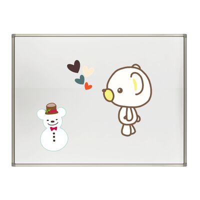 ไวท์บอร์ดอินฟราเรดแบบโต้ตอบ 96 นิ้ว มัลติทัช สำหรับห้องเรียนและสำนักงาน