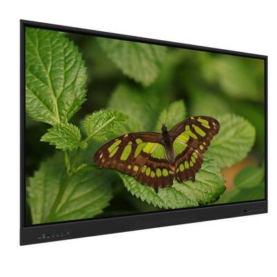 กระดานไวท์บอร์ดอัจฉริยะแบบโต้ตอบขนาด 65 นิ้ว ระบบ Android 14 ความจุ 8+128GB พร้อมเครื่องมือการสอน