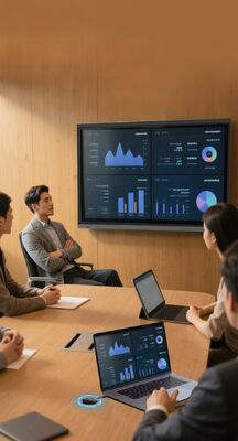 พานีลแบนอินเตอร์เอกทีฟ 98 นิ้ว พร้อมความละเอียด 4K UHD แอนดรอยด์ 9.0 และเครื่องเสียงในตัว 2 X 10W เพื่อการร่วมมือที่ขยาย